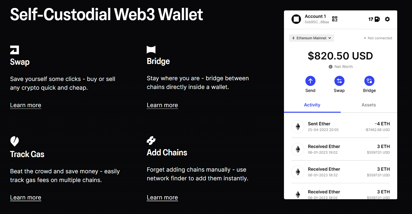 Softwate Wallet | BlockWallet